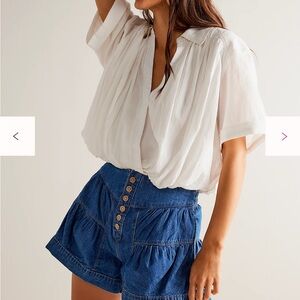 NWT We The Free Fleur Denim Shorts